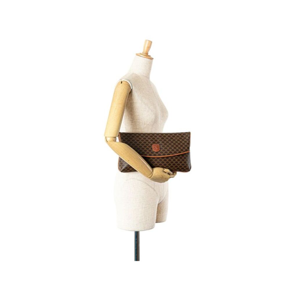 Pre Loved Celine Macadam Coated Canvas Clutch - Picture 7 of 7